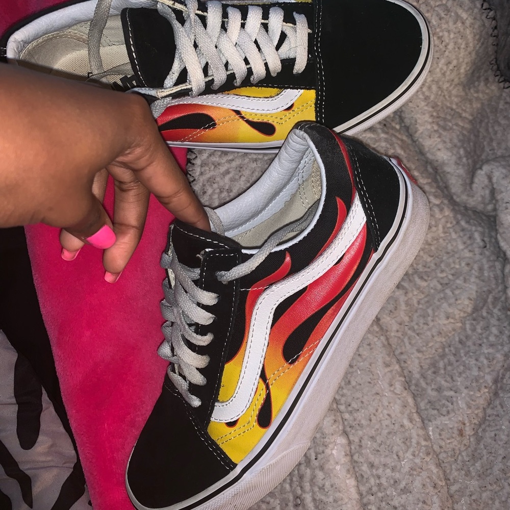 “Flame” Vans.